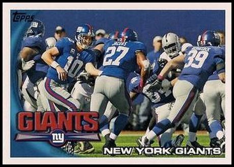 116 New York Giants TC